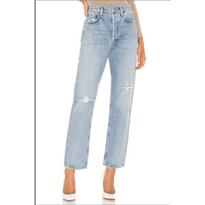 Agolde 90's Mid Rise Loose Fit Size 30 in Captured